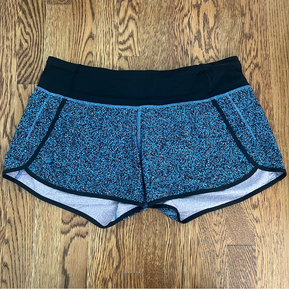 RARE Blue Speckled Run Times Short